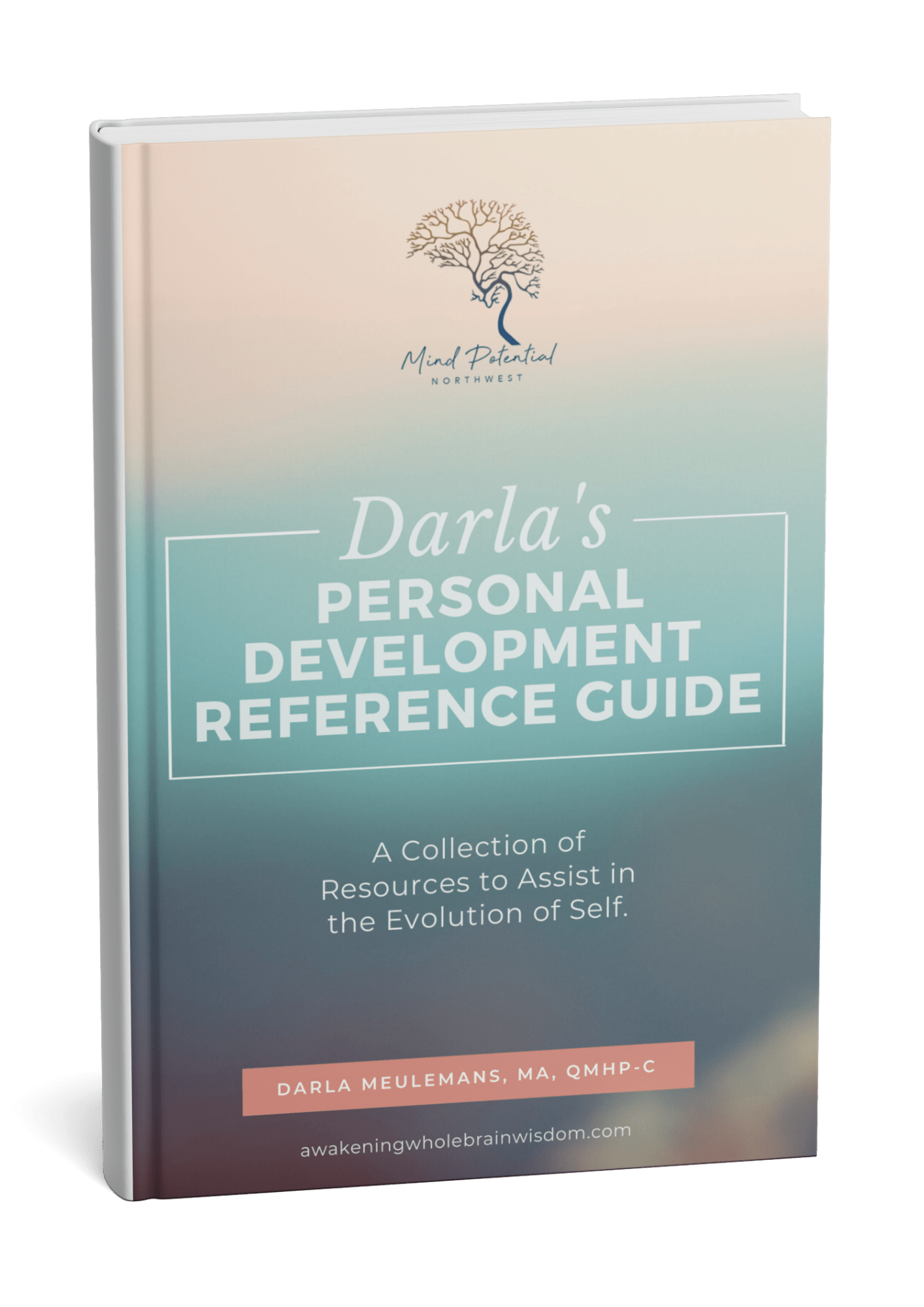 Darla's Personal Development Reference Guide mockup